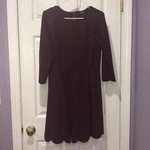 ❤️Lulu’s Cumulonimbus Clouds Skater Dress NWOT❤️